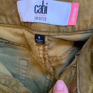 CAbi corduroy skinny jeans